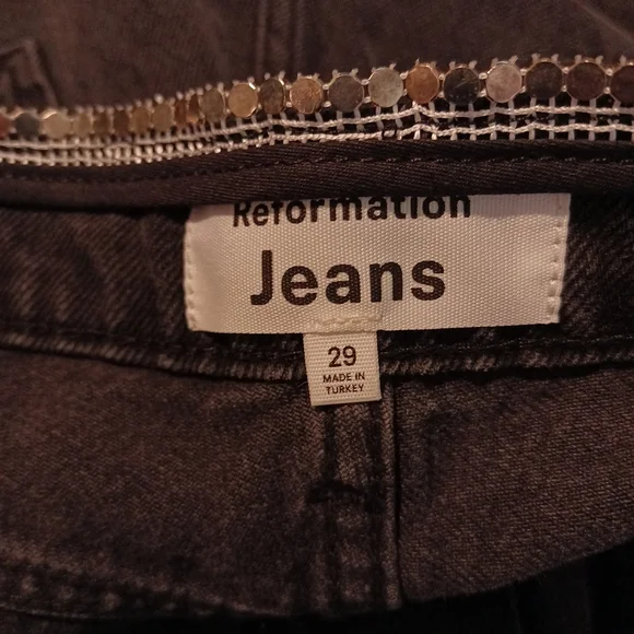 Reformation Stardust High Rise Straight Jeans in Ventura Size 29 New NWT - Picture 6 of 9